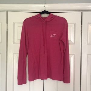 Vineyard Vines Long Sleeve Hooded Shirt